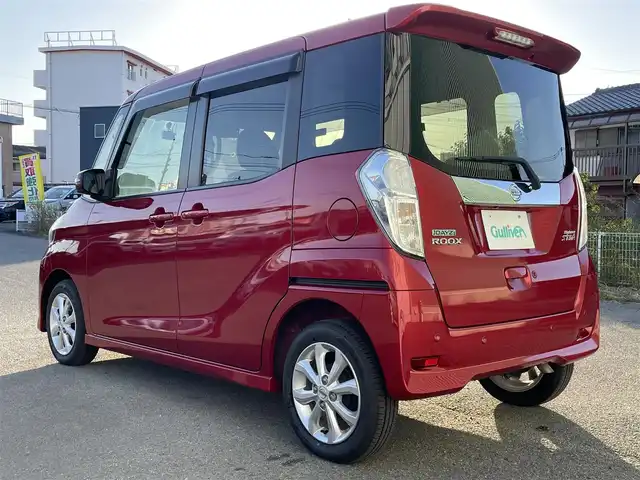 日産 デイズ ルークス ハイウェイスター Xターボ 福岡県 2020(令2)年 6万km スパークリングレッドM 純正ナビ(フルセグTV・CD・DVD・FM・AM・BT)/全方位カメラ/ETC/プッシュスタート/コーナーセンサー前後/片側パワースライドドア/スマートキー/純正フロアマット