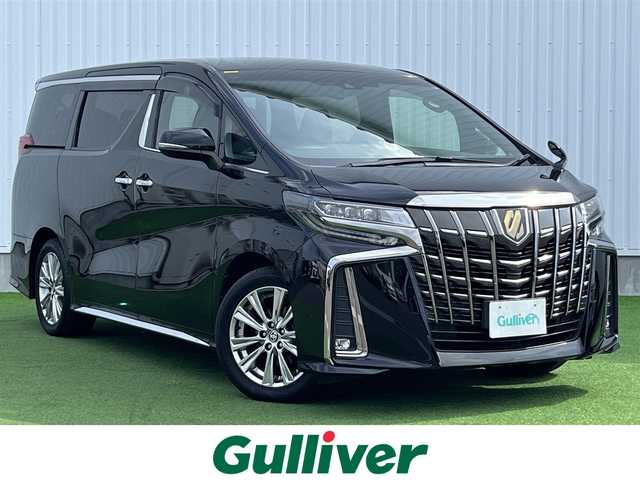 トヨタ アルファード S タイプゴールド 岐阜県 2020(令2)年 5.6万km ブラック 純正ディスプレイオーディオ/フルセグTV/DVD/CD/Bluetooth/純正フリップダウンモニター/両側パワースライド/ハーフレザーシート/トヨタセーフティセンス/・プリクラッシュセーフティ/・レーダークルーズコントロール/・レーンデパーチャーアラート/・オートマチックハイビーム/・クリアランスソナー/オートホールド/プッシュスタート/スマートキー/オートライト/LEDヘッドライト/フォグランプ/純正18インチアルミホイール