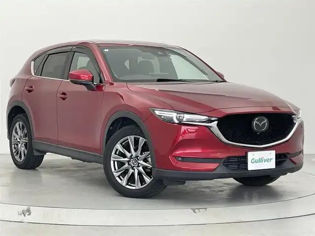 マツダ ＣＸ－５ XD エクスクルーシブモード 宮城県 2019(令1)年 0.9万km ソウルレッドクリスタルM 4WD/全方位カメラ/11インチアルパインナビ/パワーバックドア/パワーシート/シートヒーター/エアシート/レザーシート/レーダークルーズコントロール/横滑り防止装置/レーンキープアシスト/衝突被害軽減システム/LEDヘッドライト/純正19インチAW/前後ドライブレコーダー/純正フロアマット/ＥＴＣ