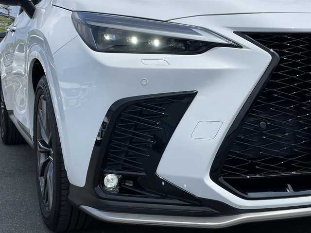 レクサス ＮＸ 350h Fスポーツ 茨城県 2021(令3)年 1.3万km ホワイトノーヴァガラスフレーク 純正ナビ/【AM・FM・TV・BT・USB】/サンルーフ/パワーシート/シートメモリ/シートヒーター/エアシート/ステアリングヒーター/HUD/BSM/電動リアゲート/パドルシフト/ブレーキホールド/100V電源/レーダークルコン/ETC2.0/前方ドラレコ/Bカメラ/左サイドカメラ/前後コーナーセンサー/ルーフレール