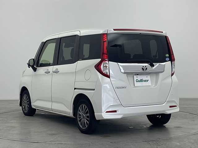 トヨタ ルーミー カスタムG S 群馬県 2018(平30)年 7.3万km パールホワイトⅢ 純正ナビ　バックカメラ　衝突被害軽減ブレーキ　両側電動スライドドア　クルーズコントロール　ビルトインＥＴＣ　ステアリングリモコン　スマートキー　プッシュスタート　ＬＥＤライト　オートライト　禁煙車