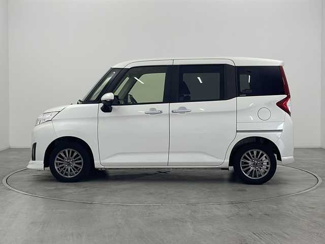 トヨタ ルーミー カスタムG S 群馬県 2018(平30)年 7.3万km パールホワイトⅢ 純正ナビ　バックカメラ　衝突被害軽減ブレーキ　両側電動スライドドア　クルーズコントロール　ビルトインＥＴＣ　ステアリングリモコン　スマートキー　プッシュスタート　ＬＥＤライト　オートライト　禁煙車