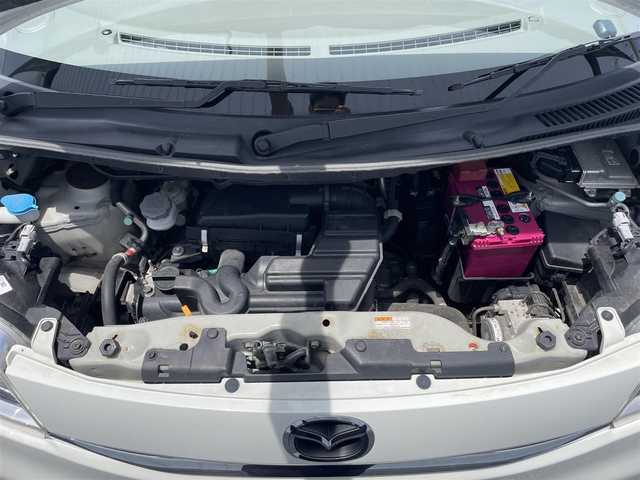 マツダ フレアワゴン XS 滋賀県 2016(平28)年 11.1万km クリスタルホワイトP 社外ナビ/(Bluetooth/フルセグ/CD/DVD/iPod)/衝突軽減ブレーキ/レーンキープアシスト/片側パワースライドドア/アイドリングストップ/D席シートヒーター/前後ドライブレコーダー/AAC