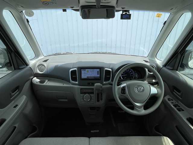 マツダ フレアワゴン XS 滋賀県 2016(平28)年 11.1万km クリスタルホワイトP 社外ナビ/(Bluetooth/フルセグ/CD/DVD/iPod)/衝突軽減ブレーキ/レーンキープアシスト/片側パワースライドドア/アイドリングストップ/D席シートヒーター/前後ドライブレコーダー/AAC