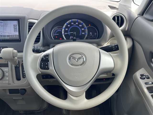 マツダ フレアワゴン XS 滋賀県 2016(平28)年 11.1万km クリスタルホワイトP 社外ナビ/(Bluetooth/フルセグ/CD/DVD/iPod)/衝突軽減ブレーキ/レーンキープアシスト/片側パワースライドドア/アイドリングストップ/D席シートヒーター/前後ドライブレコーダー/AAC