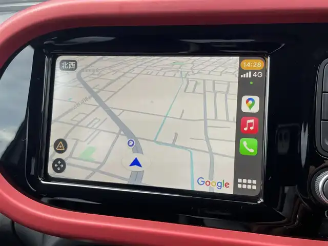 ルノー トゥインゴ ルコックスポルティフ 三重県 2020(令2)年 1.1万km パール Carplay/バックカメラ/純正16インチアルミホイール/シートヒーター/ハーフレザーシート/ETC車載器/Bluetooth接続/AUX/USB/アイドリングストップ/オートライト/クルコン