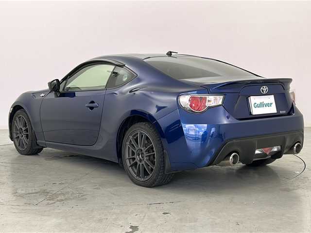 トヨタ ８６ GT 宮城県 2013(平25)年 10.2万km ギャラクシーブルーシリカ 禁煙車/純正SDナビ/・CD.DVD.SD.BT/フルセグTV/パドルシフト/LEDヘッドライト/フォグランプ/横滑り防止装置/プッシュスタート/スマートキー2個/SPORTモード/SNOWモード/RAYS17インチアルミホイール/純正フロアマット/ドアバイザー