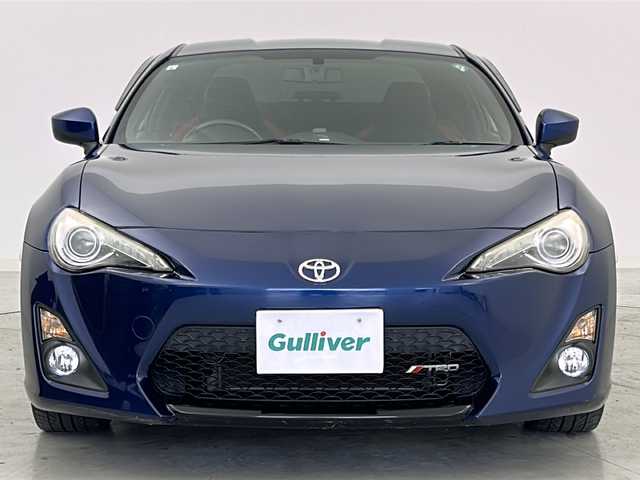 トヨタ ８６ GT 宮城県 2013(平25)年 10.2万km ギャラクシーブルーシリカ 禁煙車/純正SDナビ/・CD.DVD.SD.BT/フルセグTV/パドルシフト/LEDヘッドライト/フォグランプ/横滑り防止装置/プッシュスタート/スマートキー2個/SPORTモード/SNOWモード/RAYS17インチアルミホイール/純正フロアマット/ドアバイザー