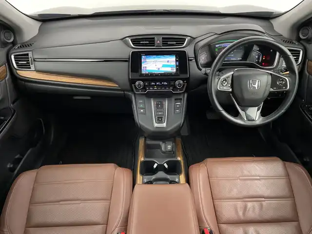ホンダ ＣＲ－Ｖ ハイブリッド EX・マスターピース 鹿児島県 2019(平31)年 9.4万km ルーセブラックM ワンオーナー/純正SDナビ/(BT/CD/DVD/AM/FM/フルセグTV)/ホンダセンシング/レーダークルーズコントロール/衝突軽減ブレーキ/レーンキープアシスト/ブラインドスポットモニター/パドルシフト/パワーバックドア/前席パワーシート/シートメモリー/バックカメラ/前席シートヒーター/電動パーキングブレーキ/オートホールド/ビルトインETC2.0/前後コーナーセンサー/サンルーフ/純正18インチアルミホイール/純正フロアマット/純正LEDヘッドライト/アイドリングストップ/保証書/取扱説明書