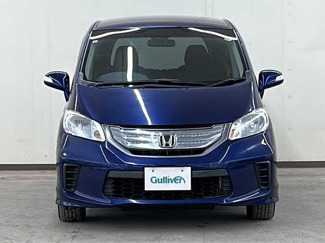 ホンダ フリード ハイブリット ジャストセレクション 道央・札幌 2013(平25)年 6.9万km コバルトブルーパール メモリナビ//ワンセグテレビ//バックカメラ//クルーズコントロール//ドアバイザー//両側パワースライドドア//オートライト//パワーウィンドウ