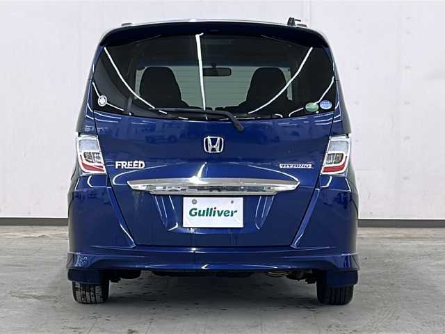 ホンダ フリード ハイブリット ジャストセレクション 道央・札幌 2013(平25)年 6.9万km コバルトブルーパール メモリナビ//ワンセグテレビ//バックカメラ//クルーズコントロール//ドアバイザー//両側パワースライドドア//オートライト//パワーウィンドウ