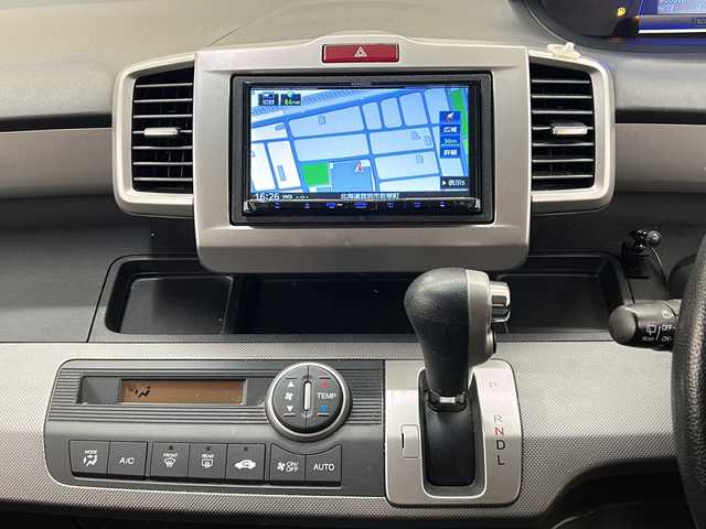 ホンダ フリード ハイブリット ジャストセレクション 道央・札幌 2013(平25)年 6.9万km コバルトブルーパール メモリナビ//ワンセグテレビ//バックカメラ//クルーズコントロール//ドアバイザー//両側パワースライドドア//オートライト//パワーウィンドウ