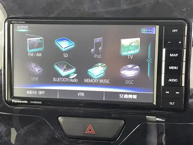 ダイハツ タント カスタム RS トップED SAⅡ 熊本県 2016(平28)年 6万km ブラックマイカメタリック 社外ナビCN-RC03WD（ＣＤ・ＤＶＤ・フルセグ・BT・ＳＤ・ｉｐｏｄ）バックカメラ　/両側パワースライドドア　/衝突軽減ブレーキ/横滑り防止/アイドリングストップ/ドアバイザー/ハーフレザーシート　/純正フロアマット　/オートライト　/ＬＥＤヘッドライト　/フォグランプ　/スマートキー/プッシュスタート