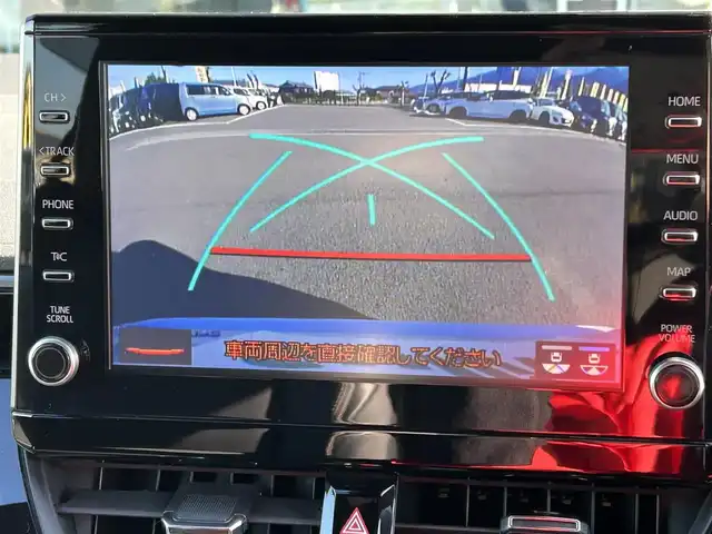 トヨタ カローラツーリング ハイブリッド ダブルバイビー 愛媛県 2020(令2)年 1.5万km ホワイトパールクリスタルシャイン 純正9型ディスプレイオーディオ/バックカメラ/前後ドライブレコーダー/トヨタセーフティセンス/レーダークルーズコントロール/ブラインドスポットモニター/クリアランスソナー/100V/1500Wコンセント/ハーフレザー/シートヒーター/ワイヤレス充電/電格ミラー/ヒートミラー/ステアリングリモコン/ステアリングヒーター/純正ドアバイザー/電動パーキングブレーキ/AutoHold機能/MODELLISTAスカッフプレート/現状サマー(純正AW)(215/45/R17)/YOKOHAMA ADVANdB V552/禁煙車