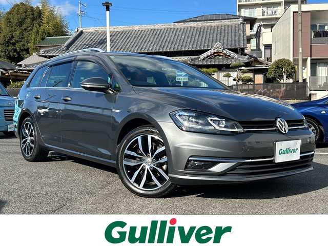 フォルクスワーゲン ゴルフ ヴァリアント ディナウディオED 愛知県 2018(平30)年 8万km インジウムグレーメタリッ ・禁煙車/・純正ナビ/フルセグTV/・ディナウディオサウンド/・バックカメラ/・ビルトインETC/・ジュークボックス/・Bluetooth/・フロントアシスト/・リアトラフィックアラート/・ブラインドスポット/・レーンアシスト/・ACC/・電子パーキング/・ブレーキホールド/・茶色ハーフレザーシート/・前席シートヒーター/・ステアスイッチ/・純正１７インチアルミ/・LEDオートライト/・ルーフレール/・パドルシフト/・電動格納ミラーウインカー/・アイドリングストップ/・ドアバイザー/・純正フロアマット/・新車保証書/・取扱説明書/・スペアキー