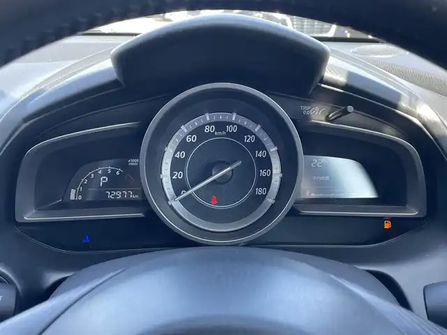 マツダ デミオ 13S 島根県 2014(平26)年 7.3万km ソウルレッドプレミアムメタリック 純正ナビ/CD/DVD/DTV/Bluetooth/ドライブレコーダー/ETC/プッシュスタート/スマートキー/スペアキー/MTモード付AT/純正15インチアルミホイール/純正フロアマット/LEDヘッドライト/衝突被害軽減システム/オートライト/アイドリングストップ/盗難防止装置