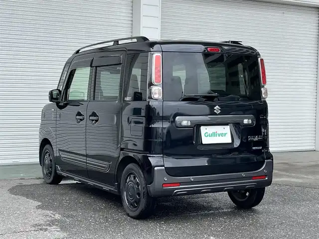 スズキ スペーシア ギア HYBRID XZ 高知県 2021(令3)年 6.7万km ブルーイッシュブラックパール3 メモリナビ/フルセグテレビ/アイドリングストップ/両側パワースライドドア/ETC/Bluetooth接続/ABS/横滑り防止装置/レーンキープアシスト/盗難防止装置/オートライト/衝突被害軽減ブレーキ/衝突安全ボディー/EBD（電子動力配分装置）/車間距離設定スイッチ/ESP