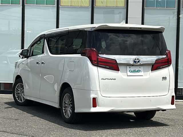 トヨタ アルファードハイブリット S 山形県 2019(令1)年 7.5万km ホワイトパールクリスタルシャイン ４WD/衝突被害軽減システム/サンルーフ/ガラスルーフ/純正ALPINEナビ（Bluetooth/CD/DVD/フルセグ)/両側パワースライドドア/クルーズコントロール/ステアリングスイッチ/電動パーキングブレーキ/ビルトインETC/電動格納ミラー/前方ドライブレコーダー