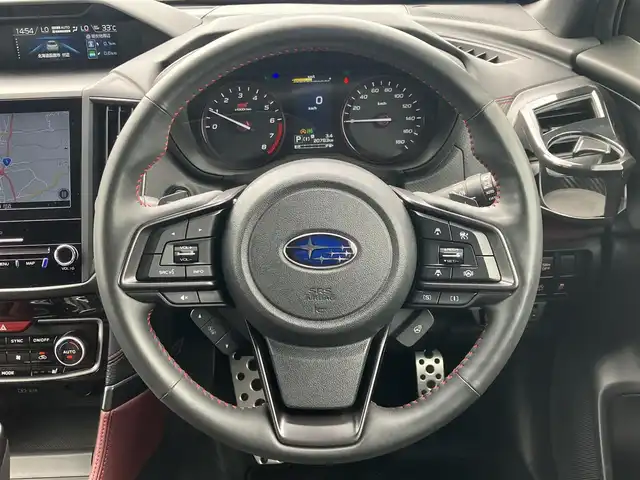 スバル フォレスター STIスポーツ 道南・函館 2022(令4)年 2.1万km クリスタルブラックシリカ ４ＷＤ/ターボ/ダイアトーン/８インチ純正ナビ/Bluetooth Audio/フルセグテレビ/ＥＴＣ/フロント/左サイドカメラ/バックカメラ/ドライブレコーダー/追従クルーズコントロール/ステアリングヒーター/革巻きステアリング/全席シートヒーター/純正フロアマット/前席パワーシート/プッシュスタート/オートライト/スマートキー/横滑り防止機能/盗難防止機能/冬タイヤ車載/純正マフラー車載