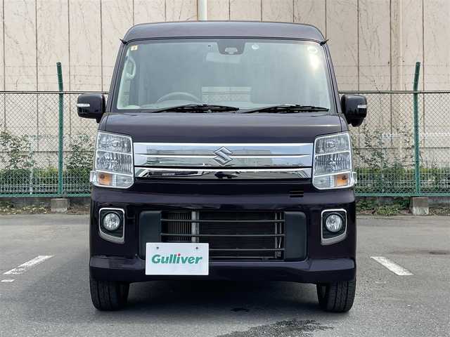 スズキ エブリィ ワゴン PZターボ スペシャル ハイルーフ 東京都 2018(平30)年 6.2万km ムーンライトバイオレットPM ケンウッドナビ/バックモニター/デュアルカメラブレーキサポート/両側スライドドア/ETC/ドライブレコーダー/横滑り防止措置/ステアリングスイッチ/スマートキー/プッシュスタート/オートステップ