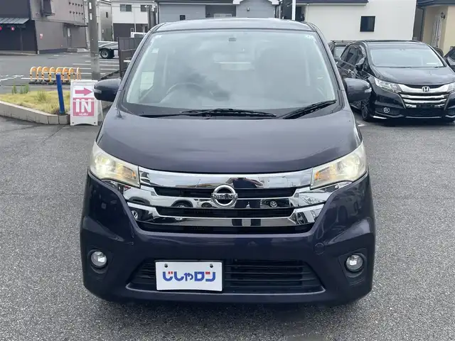 日産 デイズ ハイウェイスターG ターボ 愛知県 2014(平26)年 9.7万km プレミアムパープルP (株)IDOMが運営する【じしゃロン名古屋鳴海店】の自社ローン専用車両になりますこちらは現金またはオートローンご利用時の価格です。自社ローンご希望の方は別途その旨お申付け下さい純正ナビ（FM/AM、CD、DVD、USB）/バック、全方位カメラ/ワンセグテレビ/ETC/フルフラットシート/前方コーナーセンサー/純正1５AW/横滑り防止装置/ハロゲンオートヘッドライト/ダブルエアバック/保証書、取扱説明書/リモコンキー