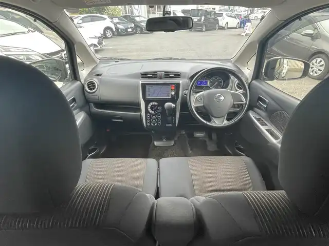 日産 デイズ ハイウェイスターG ターボ 愛知県 2014(平26)年 9.7万km プレミアムパープルP (株)IDOMが運営する【じしゃロン名古屋鳴海店】の自社ローン専用車両になりますこちらは現金またはオートローンご利用時の価格です。自社ローンご希望の方は別途その旨お申付け下さい純正ナビ（FM/AM、CD、DVD、USB）/バック、全方位カメラ/ワンセグテレビ/ETC/フルフラットシート/前方コーナーセンサー/純正1５AW/横滑り防止装置/ハロゲンオートヘッドライト/ダブルエアバック/保証書、取扱説明書/リモコンキー