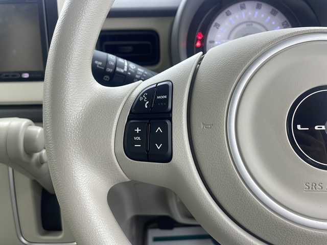 スズキ ラパン L 大阪府 2021(令3)年 0.7万km フォーンベージュM Carrozzeriaナビ　AVIC-HRZ088/　ipod　Aux/ETC/ドライブレコーダー前後　BM-TW01/アイドリングストップ/シートヒーター　D席/純正フロアマット/コーナーセンサー　後ろ/横滑り防止装置/レーンキープアシスト/オートライト/衝突被害軽減システム/スマートキー