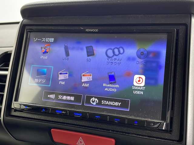 ホンダ Ｎ ＢＯＸ カスタム ターボ SSブラックSパッケージ 茨城県 2017(平29)年 6万km クリスタルブラックパール ナビ　フルセグＴＶ　バックモニター　シートヒーター　ＬＥＤライト　オートライト　ドライブレコーダー　片側電動スライドドア　ビルトインＥＴＣ　スマートキー　プッシュスタート　横滑り防止装置　禁煙車