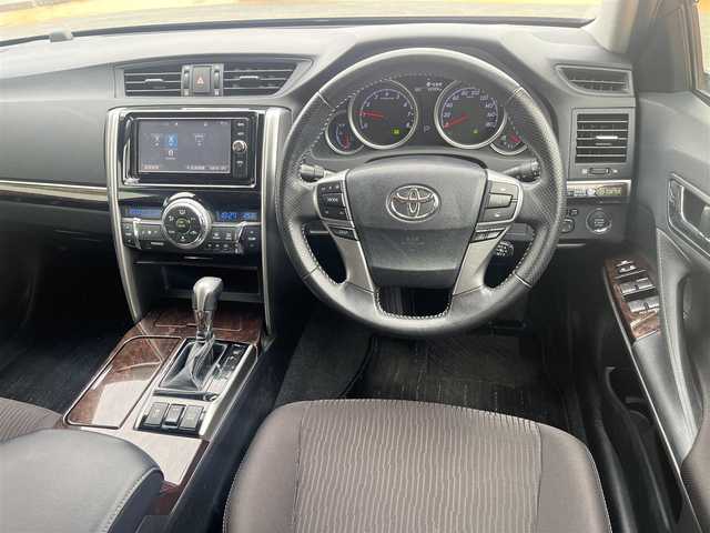 トヨタ マークＸ 250G 群馬県 2016(平28)年 6.7万km プレシャスブラックパール セーフティセンスP/プリクラッシュセーフティ/レーダークルーズコントロール/HIDヘッドランプ/運転席パワーシート/純正ナビゲーション/地デジTV/DVD/CD/バックカメラ/ETC2.0