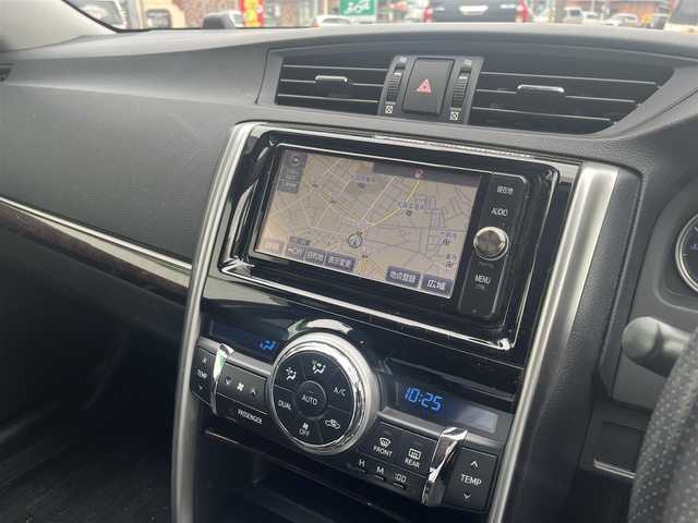 トヨタ マークＸ 250G 群馬県 2016(平28)年 6.7万km プレシャスブラックパール セーフティセンスP/プリクラッシュセーフティ/レーダークルーズコントロール/HIDヘッドランプ/運転席パワーシート/純正ナビゲーション/地デジTV/DVD/CD/バックカメラ/ETC2.0