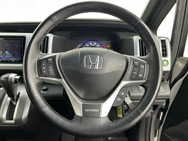 ホンダ ステップワゴン スパーダ Z クールスピリット 千葉県 2014(平26)年 7.4万km ホワイトオーキッドパール 禁煙車/両側電動ドア/クルーズコントロール/社外7インチメモリナビ/・型番：MDV-Z701/・CD/DVD/Bluetooth/フルセグTV/・バックカメラ/・ビルトインETC/革巻きステアリング/・ステアリングスイッチ/・パドルシフト/左右独立エアコン/純正フロアマット/純正１７インチAW/オートライト/・キセノンヘッドライト/・フォグランプ