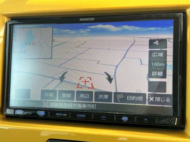 スズキ ハスラー G 滋賀県 2017(平29)年 9.1万km アクティブイエロー/ブラック2トーンルーフ 社外ナビ/・Bluetooth/・ワンセグ/・CD/DVD/バックカメラ/前席シートヒーター/シートリフター/電動格納ミラー/HIDオートライト/フォグライト/スマートキー/プッシュスタート/AW付スタッドレスタイヤ積載