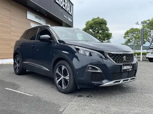 プジョー ３００８ GTライン ブルー HDi 宮崎県 2020(令2)年 5.3万km GRISHURRICANE 純正メモリナビ/・CD/・DVD/・Bluetooth/・AM/・FM/・フルセグ/・スマホ連携/ETC/社外前後ドライブレコーダー/バックカメラ/サイドカメラ/革巻きステアリング/ステアリングリモコン/パドルシフト/クルーズコントロール/ハーフレザーシート/前席シートヒーター/運転席パワーシート/運転席シートメモリ/ブラインドスポットモニター/純正LEDヘッドライト/オートライト/インテリジェントハイビーム/レーンキープアシスト/前後クリアランスソナー/パワーバックドア