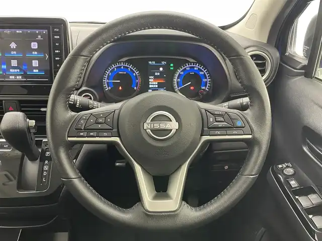 日産 デイズ HWS X プロパイロットED 愛知県 2024(令6)年 0.2万km オーシャンブルーP 純正９型ナビ　全方位カメラ　禁煙　プロパイロット　コーナーセンサー　ＬＥＤオートライト　フォグランプ　エマージェンシーブレーキ　衝突軽減　車線逸脱　追従クルコン　ハンドル支援　カープレイ対応　ＵＳＢ