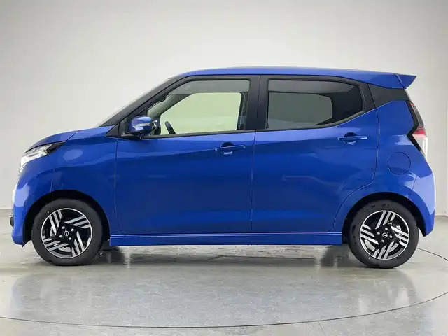 日産 デイズ HWS X プロパイロットED 愛知県 2024(令6)年 0.2万km オーシャンブルーP 純正９型ナビ　全方位カメラ　禁煙　プロパイロット　コーナーセンサー　ＬＥＤオートライト　フォグランプ　エマージェンシーブレーキ　衝突軽減　車線逸脱　追従クルコン　ハンドル支援　カープレイ対応　ＵＳＢ