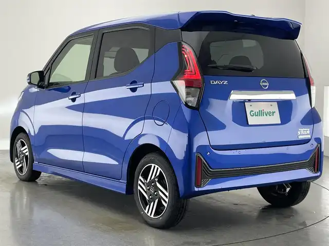 日産 デイズ HWS X プロパイロットED 愛知県 2024(令6)年 0.2万km オーシャンブルーP 純正９型ナビ　全方位カメラ　禁煙　プロパイロット　コーナーセンサー　ＬＥＤオートライト　フォグランプ　エマージェンシーブレーキ　衝突軽減　車線逸脱　追従クルコン　ハンドル支援　カープレイ対応　ＵＳＢ