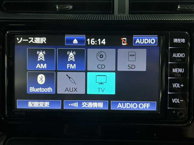 トヨタ アクア S スタイルブラック 広島県 2019(平31)年 5.4万km ダークブルーマイカ 禁煙車/トヨタセーフティセンス/・プリクラッシュセーフティ/・レーンディパーチャーアラート/・オートマチックハイビーム/・先行車発進お知らせ/クリアランスソナー/純正ナビ（NSCD-W68）/・ワンセグ/CD/Bluetooth/バックカメラ/ステアリングスイッチ/オートライト/スマートキー-/プッシュスタート/ドライブレコーダー（DRV-830）/ドアバイザー/モデリスタ15インチアルミホイール/スタッドレスタイヤ車載（175/65R15）