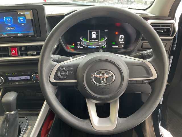 トヨタ ライズ G 愛知県 2022(令4)年 4.8万km レーザーブルークリスタルシャイン 純正ディズプレイオーディオナビ/コーナーセンサー/純正アルミホイール/LEDヘッドライト/オートライト/ETC/衝突軽減システム/Bluetooth/ステアリングスイッチ/スマートキー/プッシュスタート