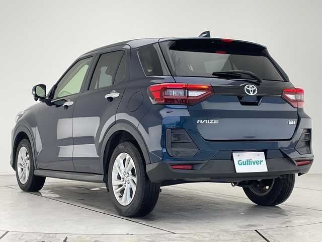 トヨタ ライズ G 愛知県 2022(令4)年 4.8万km レーザーブルークリスタルシャイン 純正ディズプレイオーディオナビ/コーナーセンサー/純正アルミホイール/LEDヘッドライト/オートライト/ETC/衝突軽減システム/Bluetooth/ステアリングスイッチ/スマートキー/プッシュスタート