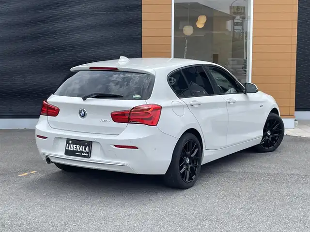 ＢＭＷ １１８ｄ スタイル 栃木県 2018(平30)年 5.8万km ミネラルホワイト コンフォートアクセス/インテリジェントセーフティ/ナビ/バックカメラ/ミラーETC/オートライト/LEDヘッドライト/PDC/クルーズコントロール/ハーフレザー /シートヒーター /ドラレコ前後/スタッドレス付きアルミ4本積込