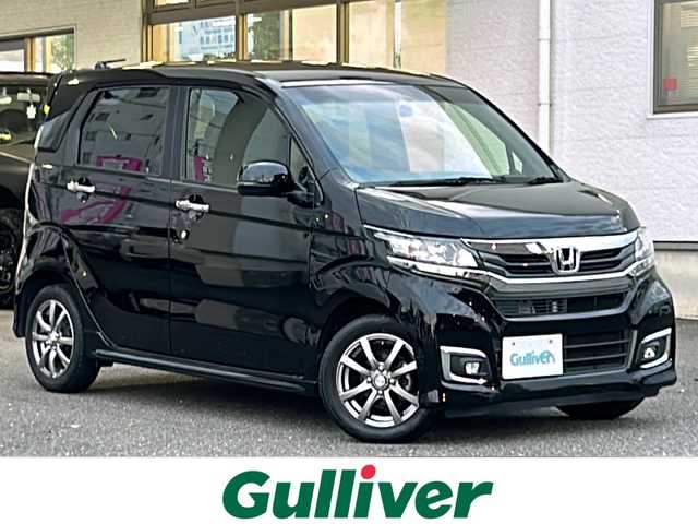 ホンダ Ｎ ＷＧＮ カスタム G Lパッケージ 岐阜県 2017(平29)年 3.6万km クリスタルブラックパール /ディーラー7インチSDナビ/(Bluetooth/フルセグTV/DVD)//バックカメラ//ドラレコ前後//ビルトインETC//クルーズコントロール//エマージェンシーストップシグナル//ステアリングスイッチ//プッシュスタート//スマートキー/(スペアキー×1)//2.5A USBアクセサリー×2//ハーフレザーシート//取説//保証書
