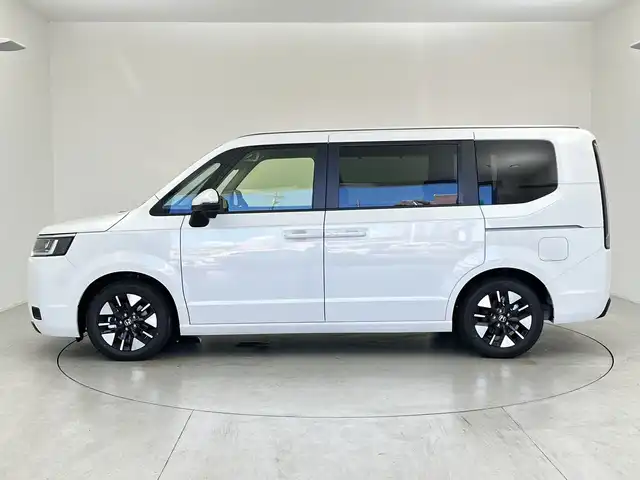 ホンダ ステップワゴン eHEV エアー EX 愛知県 2025(令7)年 0.1千km パール 登録済未使用車/純正ナビ/・フルセグ/・Bluetooth/・Apple Car Play/・Android Auto/・CD/・DVD/両側パワースライドドア/前席シートヒーター/バックカメラ/追従型クルコン/レーンキープアシスト/衝突軽減ブレーキ/コーナーセンサー/盗難防止装置/横滑り防止装置/純正アルミホイール/LEDヘッドライト/スマートキー/スペアキー/保証書/取扱説明書