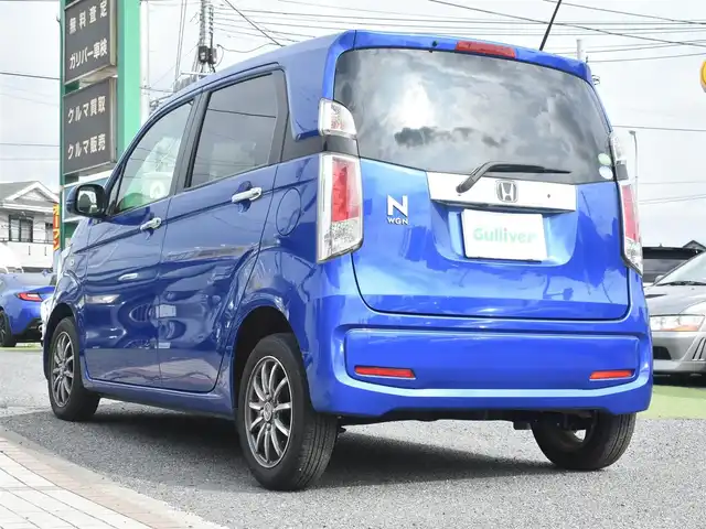 ホンダ Ｎ ＷＧＮ G ターボパッケージ 神奈川県 2018(平30)年 2.2万km 青 純正メモリナビ/フルセグテレビ/バックカメラ/Bluetooth/プッシュスタート/ETC/ドライブレコーダー/スマートキー/保証書/取説/ナビ説/スペアスマートキー
