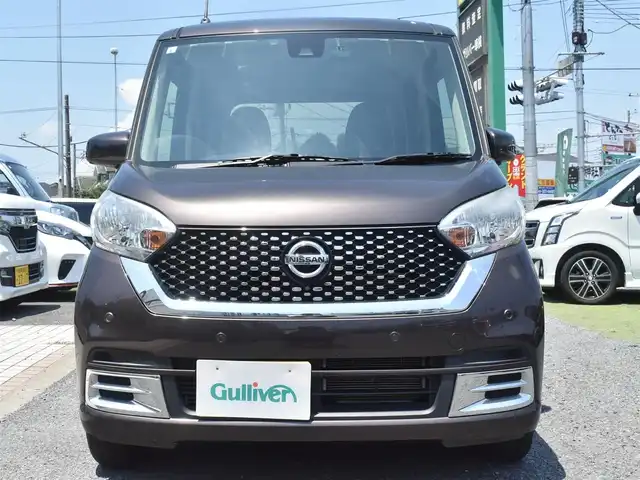 日産 デイズ ルークス ボレロ 神奈川県 2019(平31)年 3万km 茶 ワンオーナー/片側パワースライドドア/純正メモリナビ/全方位カメラ/地デジTV/Bluetooth/ドラレコ/ETC/純正フロアマット/AUTECH14インチAW/ドアバイザー/保証書/取説ナビ説/スペアスマートキー/記録簿（R1 2 4）