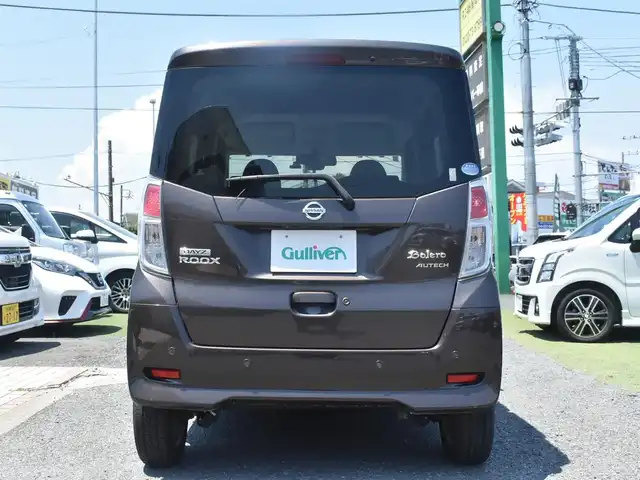 日産 デイズ ルークス ボレロ 神奈川県 2019(平31)年 3万km 茶 ワンオーナー/片側パワースライドドア/純正メモリナビ/全方位カメラ/地デジTV/Bluetooth/ドラレコ/ETC/純正フロアマット/AUTECH14インチAW/ドアバイザー/保証書/取説ナビ説/スペアスマートキー/記録簿（R1 2 4）