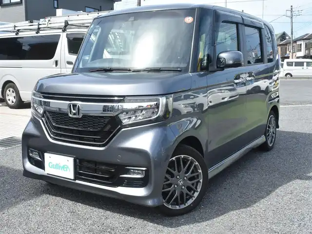 ホンダ Ｎ ＢＯＸ カスタム G L ターボ ホンダセンシング 神奈川県 2020(令2)年 3.5万km シャイニンググレーM 純正メモリナビ/Bluetoothオーディオ/フルセグテレビ/ドラレコ前後/アダプティブクルーズコントロール/プッシュスタート/両側パワースライドドア/ETC/LEDヘッドライト/保証書/取説/ナビ説/記録(R.3.4.5.7)/スペアスマートキー