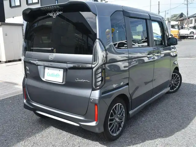 ホンダ Ｎ ＢＯＸ カスタム G L ターボ ホンダセンシング 神奈川県 2020(令2)年 3.5万km シャイニンググレーM 純正メモリナビ/Bluetoothオーディオ/フルセグテレビ/ドラレコ前後/アダプティブクルーズコントロール/プッシュスタート/両側パワースライドドア/ETC/LEDヘッドライト/保証書/取説/ナビ説/記録(R.3.4.5.7)/スペアスマートキー