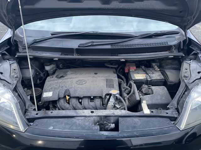 トヨタ スペイド F 福岡県 2015(平27)年 13.1万km ブラック 純正7型メモリナビ（NSZT-W64）/フルセグTV/Bluetooth/CD/DVD/モデリスタエアロ/片側パワースライドドア/チップアップシート/純正15インチアルミホイール/純正フロアマット/純正ドアバイザー/スマートキー/スペアキー1本/プッシュスタート