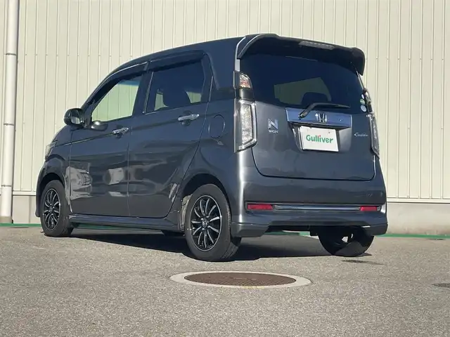 ホンダ Ｎ ＷＧＮ 富山県 2017(平29)年 4.4万km シャイニンググレーM 安心パッケージ／/純正７インチナビ／/フルセグＴＶ／/ＤＶＤ再生／/Ｂｌｕｅｔｏｏｔｈ／/Ｂカメラ／/ハーフレザー／/ビルトインＥＴＣ／/クルーズコントロール／/スマートキー／/ＬＥＤオートライト／/ＬＥＤフォグライト