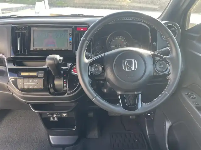 ホンダ Ｎ ＷＧＮ 富山県 2017(平29)年 4.4万km シャイニンググレーM 安心パッケージ／/純正７インチナビ／/フルセグＴＶ／/ＤＶＤ再生／/Ｂｌｕｅｔｏｏｔｈ／/Ｂカメラ／/ハーフレザー／/ビルトインＥＴＣ／/クルーズコントロール／/スマートキー／/ＬＥＤオートライト／/ＬＥＤフォグライト